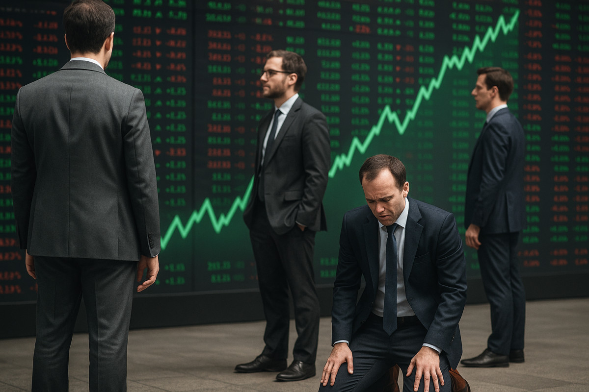 Wenn du dich im Leben unterwirfst, wirst du auch an der Börse verlieren